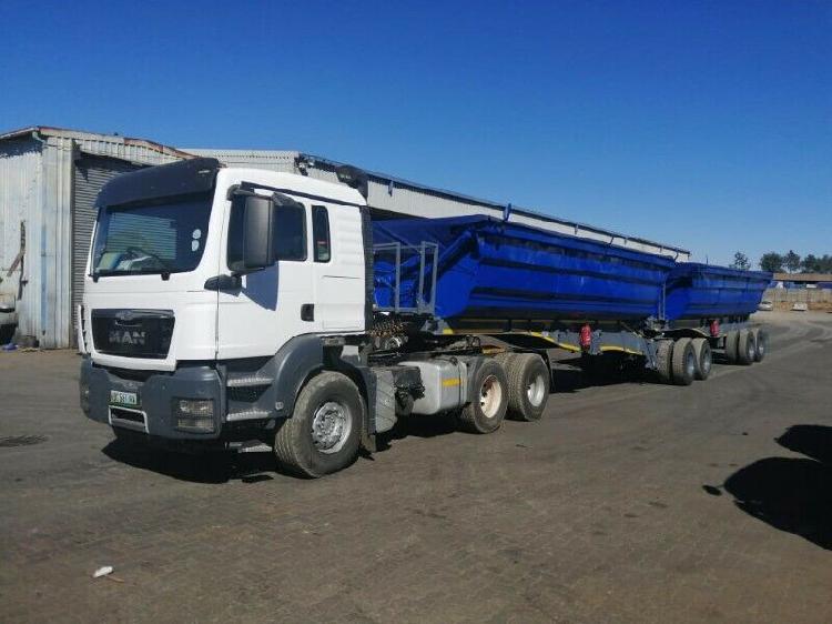 34 ton side tipper